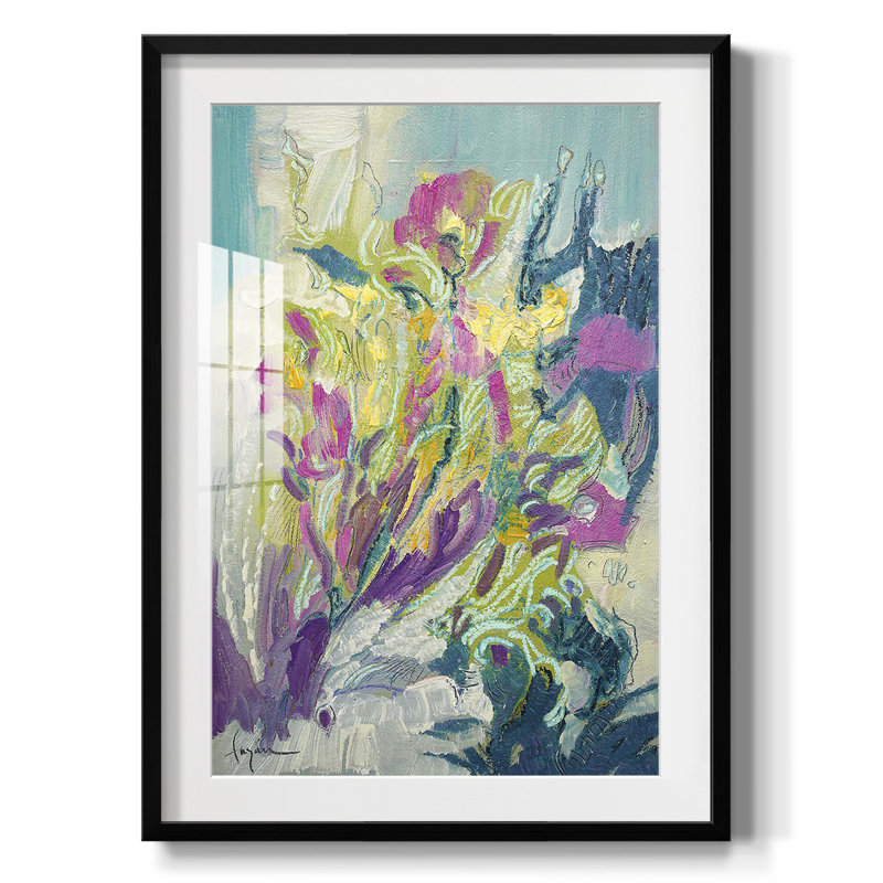 «Debout» - impression encadrée, H 28,5 po x l 20,5 po, Noir