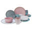 16 Piece Bone China Dinnerware Set, Service for 4