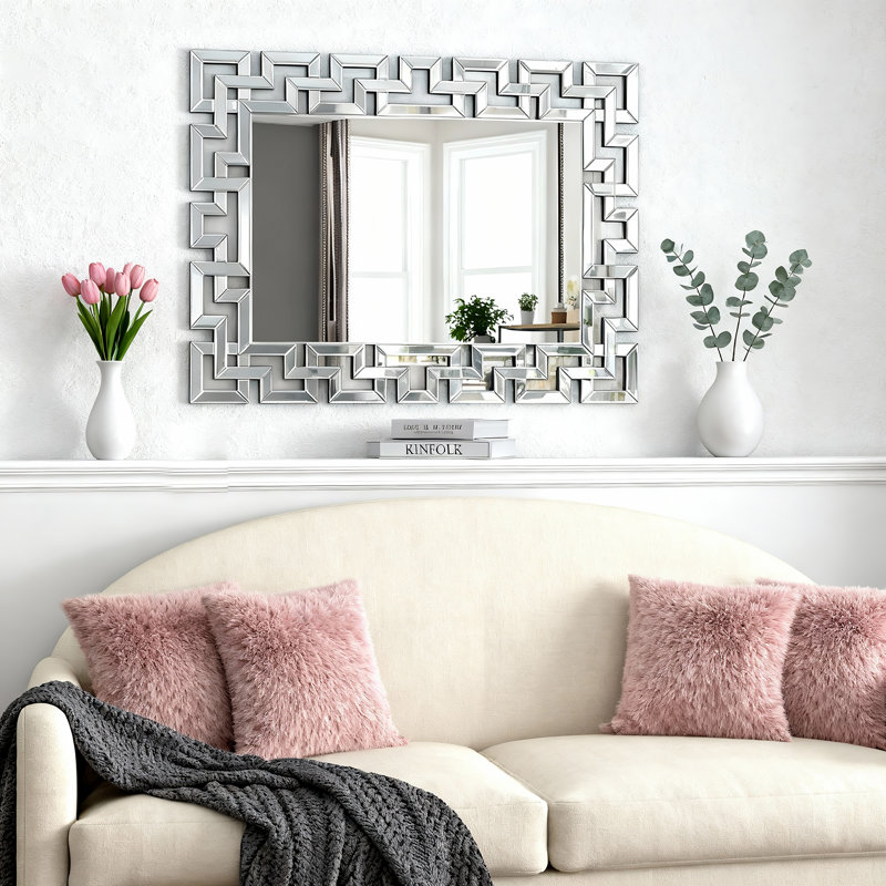 Miroir d'appoint Kylam Glam, 39,4 po x 27,6 po