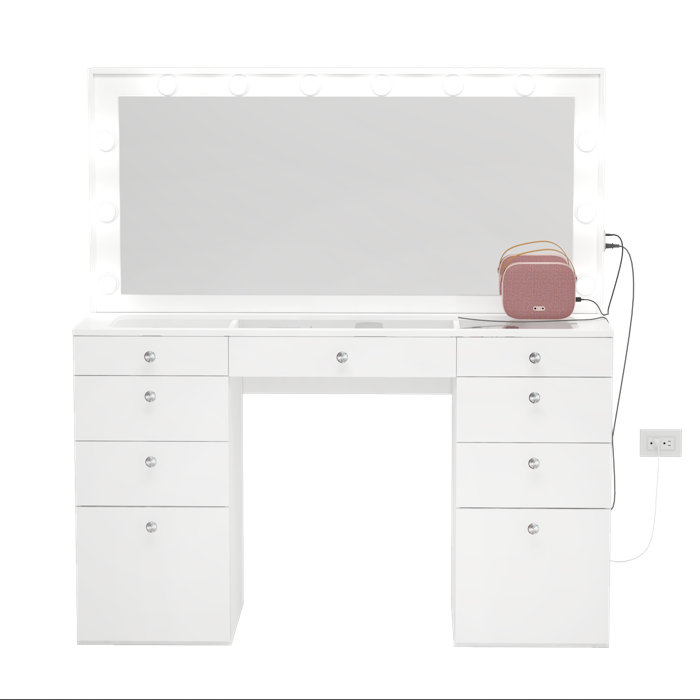 Hokku Designs Faustini Vanity & Reviews | Wayfair