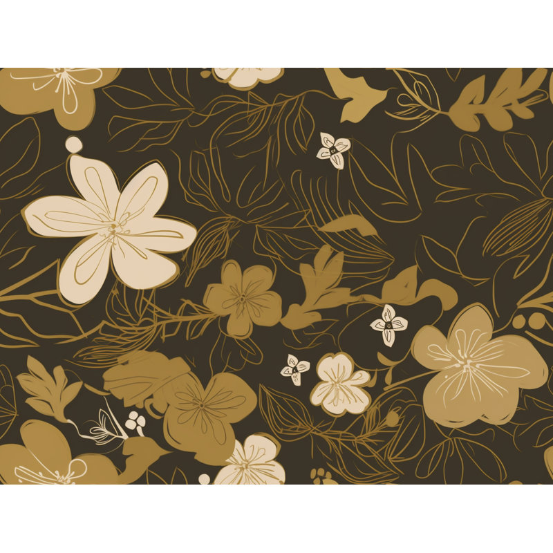 Polyester Floral Comforter, King Comforter