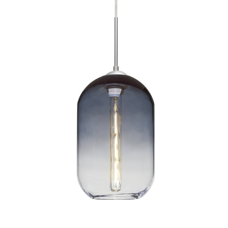 Joseph 1 - Light Single Pendant, Satin Nickel, Steel