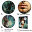 «Green Jagger In Jade Portrait», art mural Portrait_105788-95901557-95901555