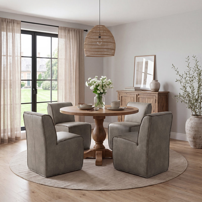 Chaise de salle à manger Cozy Elegant, Gris