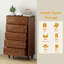 Commode décorative 5 tiroirs-1367937274