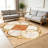 Marble & Gold   area rugs for Living Room, Soft and Comfortable, Suitable for all seasons, easy to maintain, machine washable Indoor floor mat, Under Table Farmhouse suitable for Bedroom, Dining Room, Study,  Balcony, Home Decor Patio-698884514