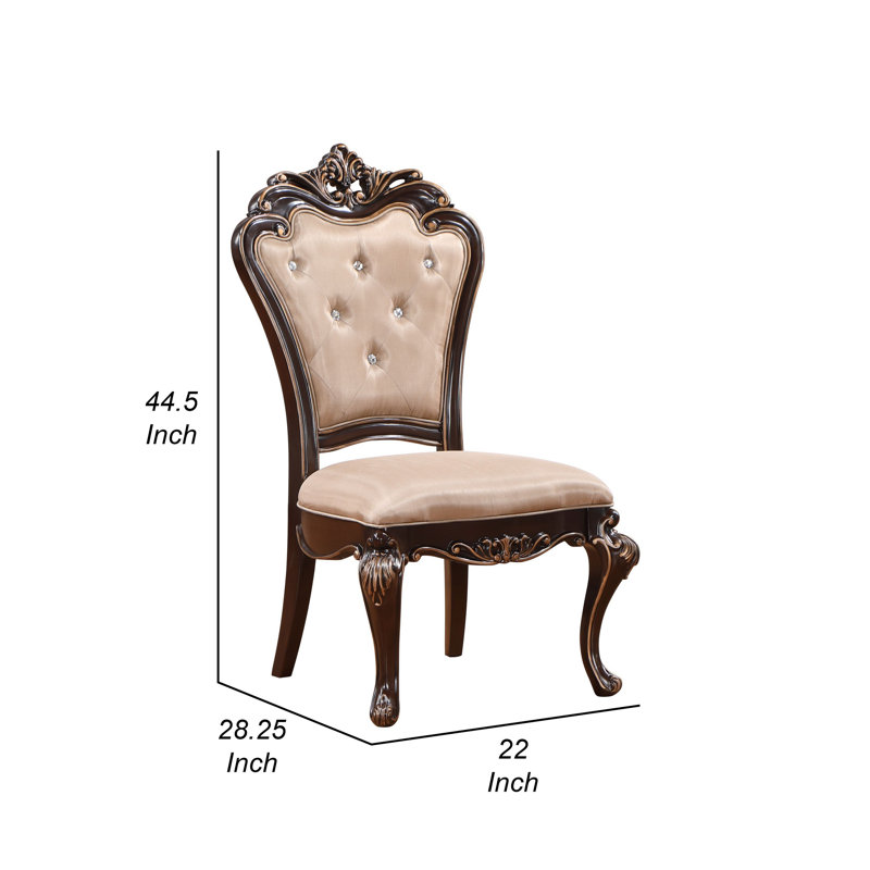Chaise parsons capitonnée Arkadi