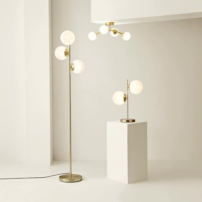 Alfreddie Glass Flush Mount