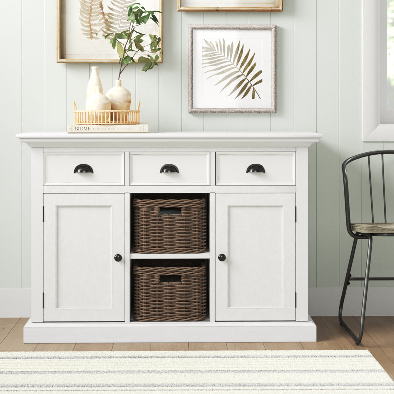Guisborough 49.21'' Sideboard, Pure White