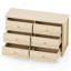 Commode 43,3 po avec tiroirs en bois Abson-1234817666
