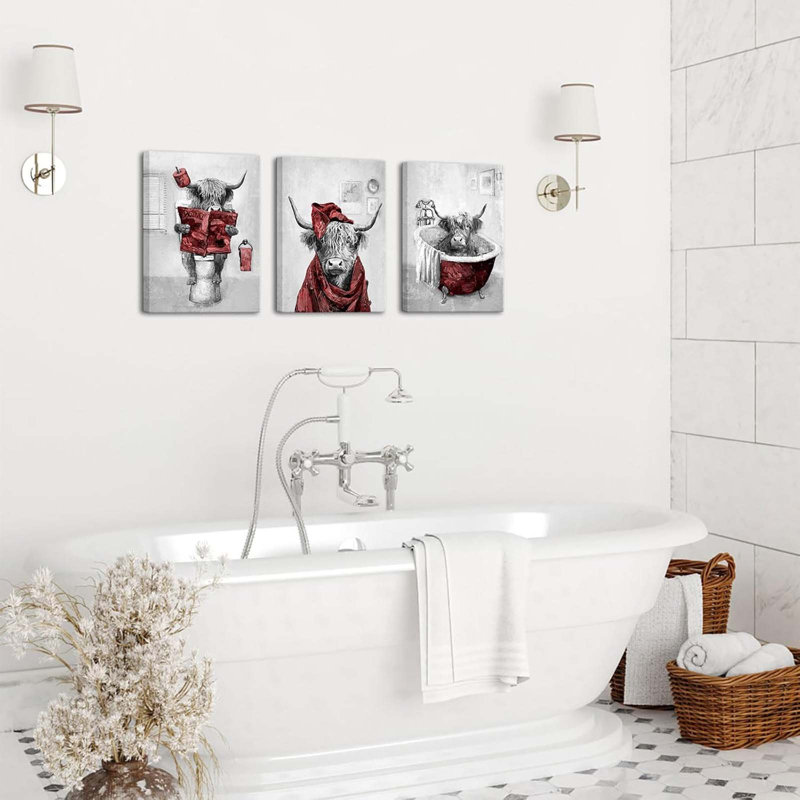 3 Piece Wrapped Canvas Wall Art