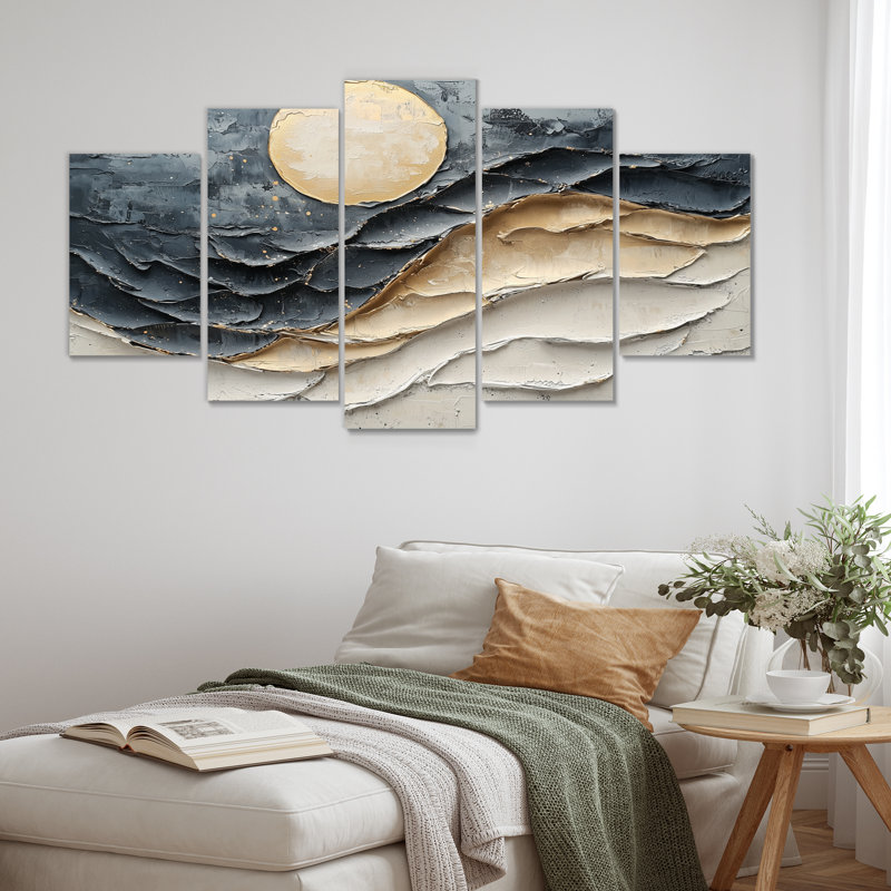 Daeyon - Art mural abstrait pour le salon