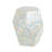 Multi Coloured Mother of Pearl Handmade Accent Table 16" x 16" x 19"