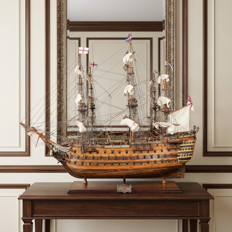 Sculpture de bateau 27 po HMS Victory