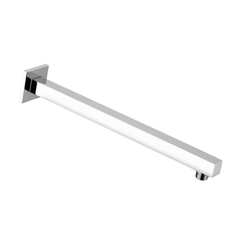 DXV Contemporary 20-Inch Square Shower Arm, Polished Chrome