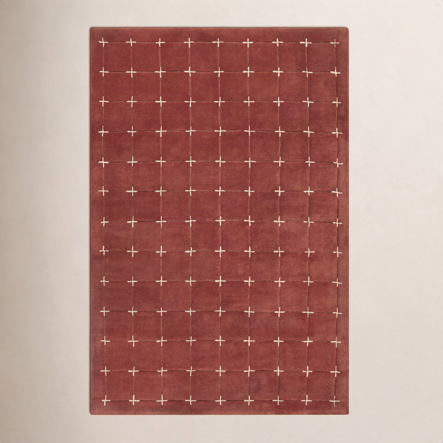 Mallory Hand-Tufted Geometric Rug, Rectangle 3'6" x 5'6"