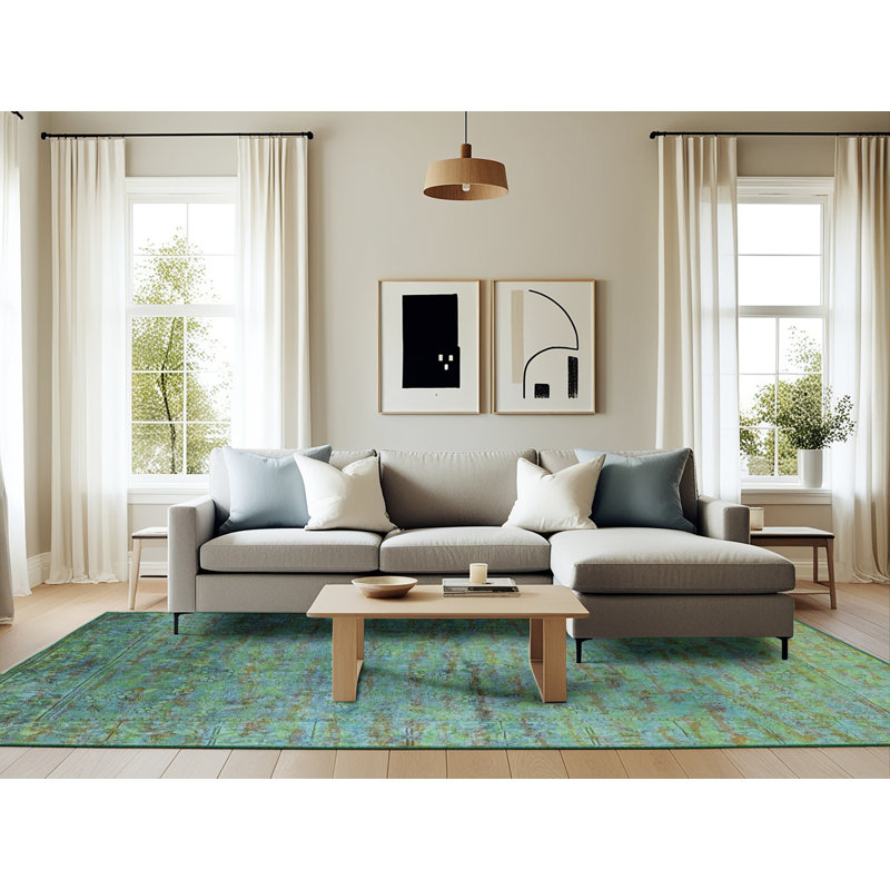 Northfields Oriental Indoor Rug, Rectangle 6' x 9'
