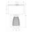 Lighting, 27"H, Table Lamp, Cream Ceramic, Shade-1312007623-1312007620
