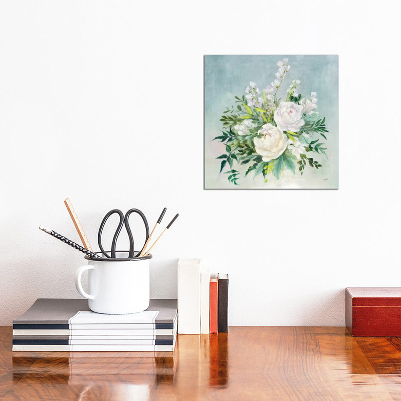 Bridal Bouquet by Julia Purinton - Wrapped Canvas Painting, 30.48 cm H x 30.48 cm W