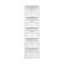Ensemble de 2 étagères d'angle de 75 pouces à 5 niveaux pour solutions de rangement pour la maison et le bureau, ensemble de 2