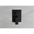 12" Rain Shower Head System Wall Mounted Matte Black - Natural Rainfall , Easy Nozzle, Brass Construction Finish Feeling, Self-cleaning Outlet, And Body-118088758
