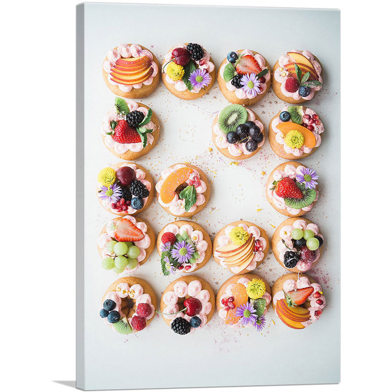 " Fruit Cookies Home Decor ", 40" H x 26" W x 0.75" D
