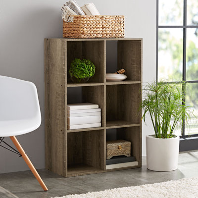 Gulsum 6-Cube Vertical Bookcase