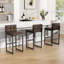 Counter Stool with Metal Frame-981166337-983675745