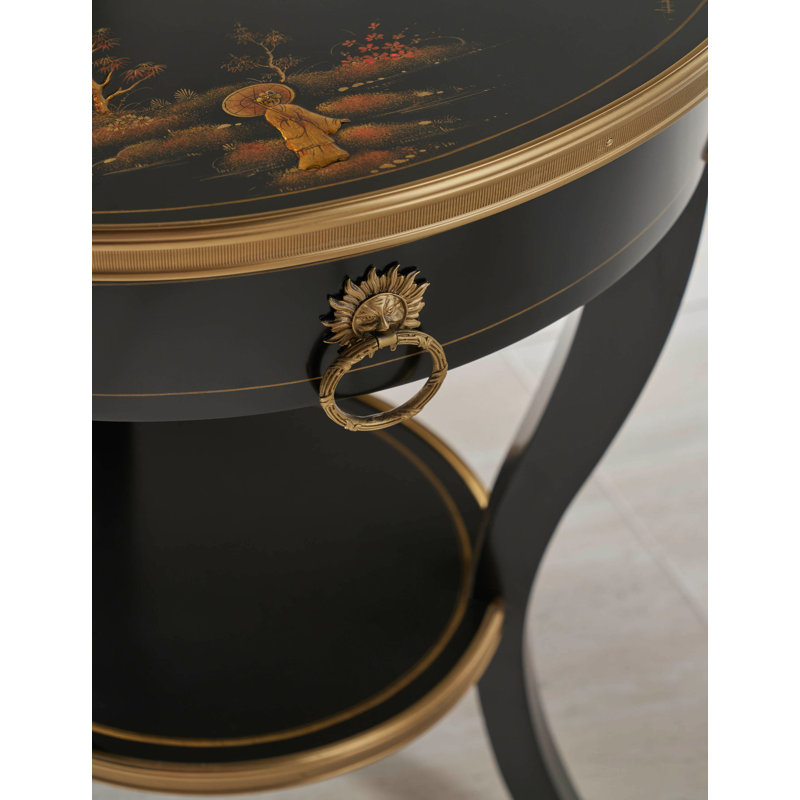 Brushwork Solid Wood End Table