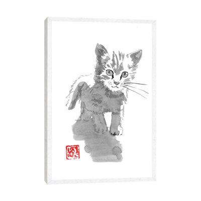 Little Cat by Péchane - Painting on Canvas