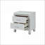 Table de chevet moderne 2 tiroirs Crystal