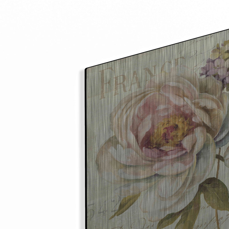 "Marche De Fleurs III" par Lisa Audit, H 12 po x l 12 po