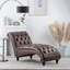 Chaise longue sans accoudoirs touffetée-1444895592