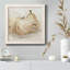 White Pear Study II - reproduction d'art sur toile encadrée-62718595-62718596