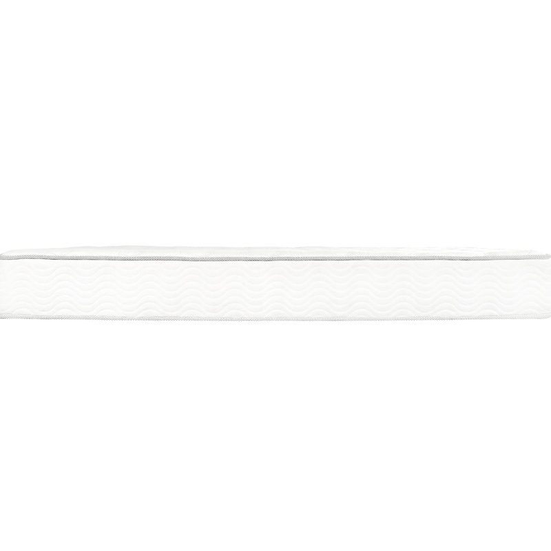 Grand lit 9 po Matelas ensaché dans une boîte, blanc, mousse pour le soulagement et le confort, minimisation du transfert de mouvement des ressorts, support de base haute densité, tricot doux, us, stabilité des bords