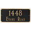 Standard Madison Two Line Address Plaque Sign-468077894-468812680
