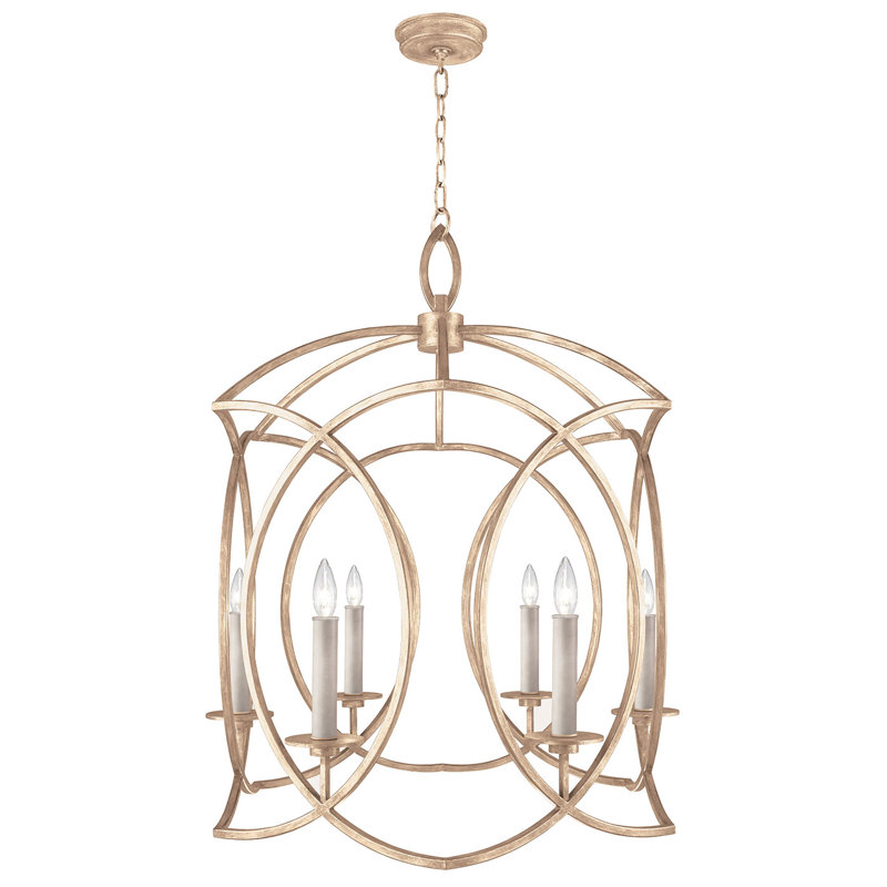 Lustre rond 28,5 po Cienfuegos, Doré