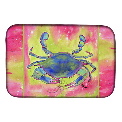 Tapis de séchage crabe