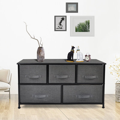 Commode à 5 tiroirs Ashvir
