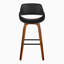 Tabouret de bar Mid-Century moderne à hauteur fixe avec pivot-1899833998