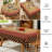 Machine-washable polyester tablecloth with rooster country design-746071541