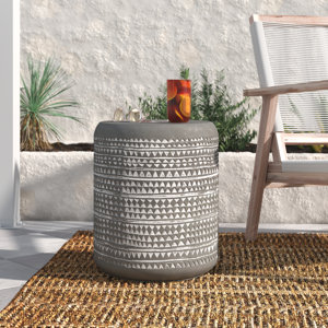 Evanoff Concrete Side Table