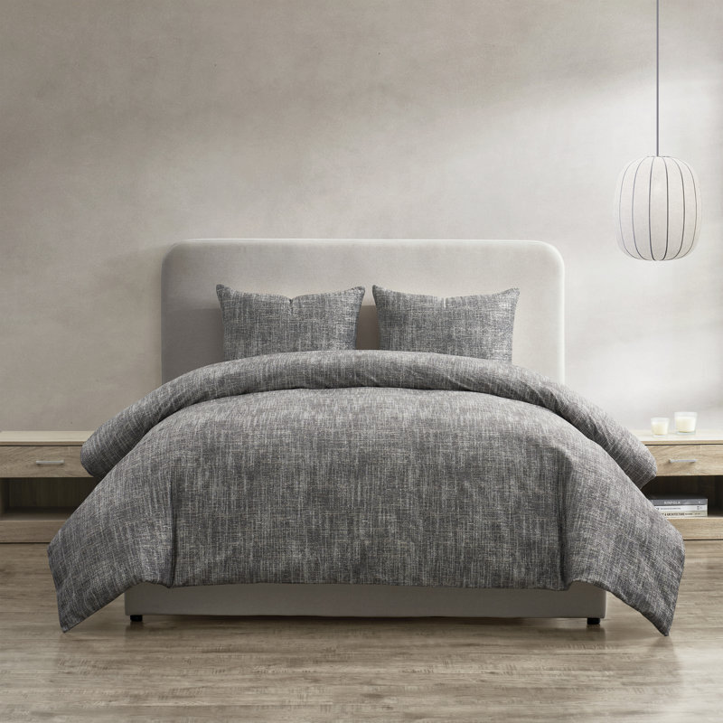 Ensemble de housse de couette Sydney, Housse de couette pour très grand lit et 2 très, Pierre