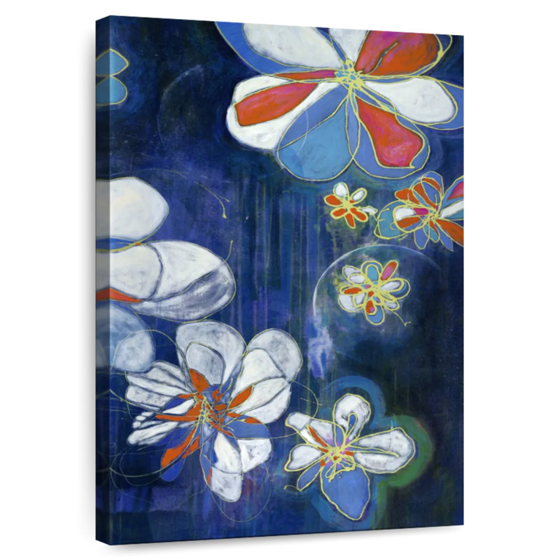 Harnek Night Blooms II, H 45 po x l 30 po