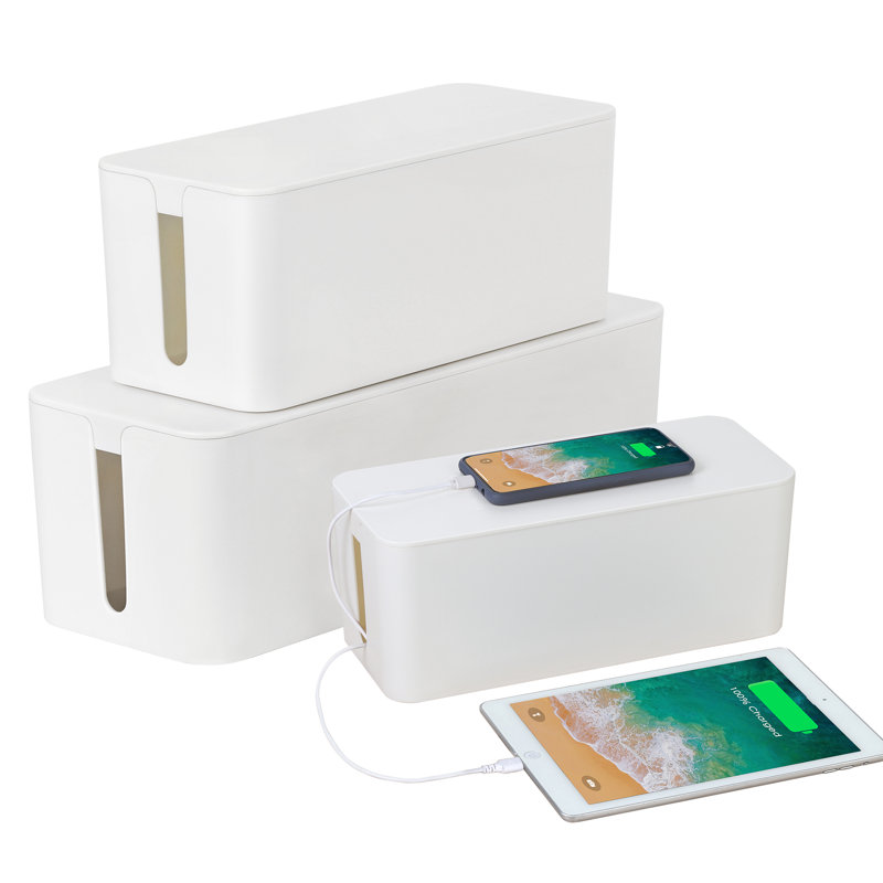 Organisateur de cordon pour ordinateur de bureau Boxes Boxes