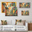 Futuriste paysage urbain IV - reproduction sur toile-86829161-86829159