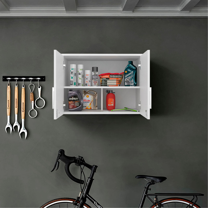 Danbury Storage Cabinet-Wall Cabinet, White