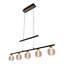 Allera 5 - Light Black LED Pendant