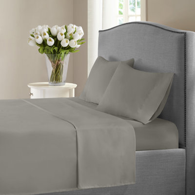 Egyptian Cotton Sateen Striped Sheet Set
