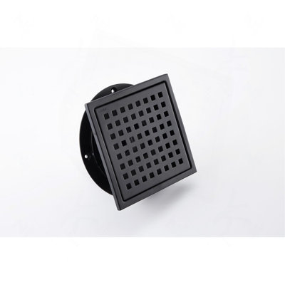6-Inch Grid Stainless Steel Shower Floor Drain